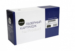 Картридж NetProduct (N-CE505X) для HP LJ P2055/P2050/Canon №719H, 6,5K