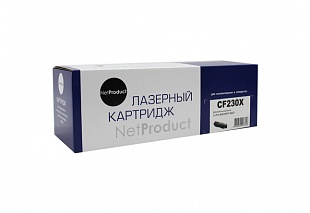 Тонер-картридж NetProduct (N-CF230X) для HP LJ Pro M203/MFP M227, 3,5K, без чипа