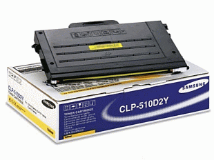 Заправка картриджа Samsung CLP-510D2C Y (Желтый)