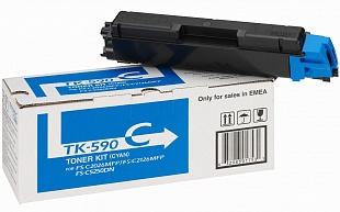 Заправка картриджа Kyocera TK-590 C (Синий)