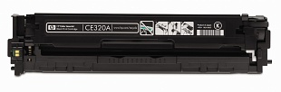Заправка картриджа HP CE320A BK (Черный)
