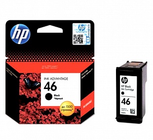 Заправка картриджа HP 46 (CZ637AE) BK (Черный)