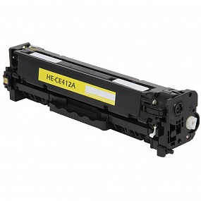 Заправка картриджа HP CE412A Y (Желтый)