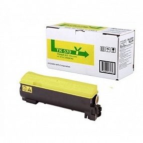 Заправка картриджа Kyocera TK-570 Y (Желтый)